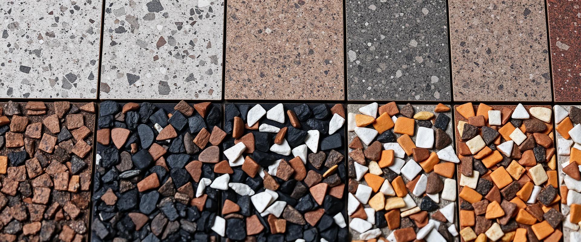 Epoxy floor color samples